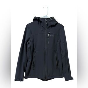 Marmot Black Softshell Jacket – Size Medium
